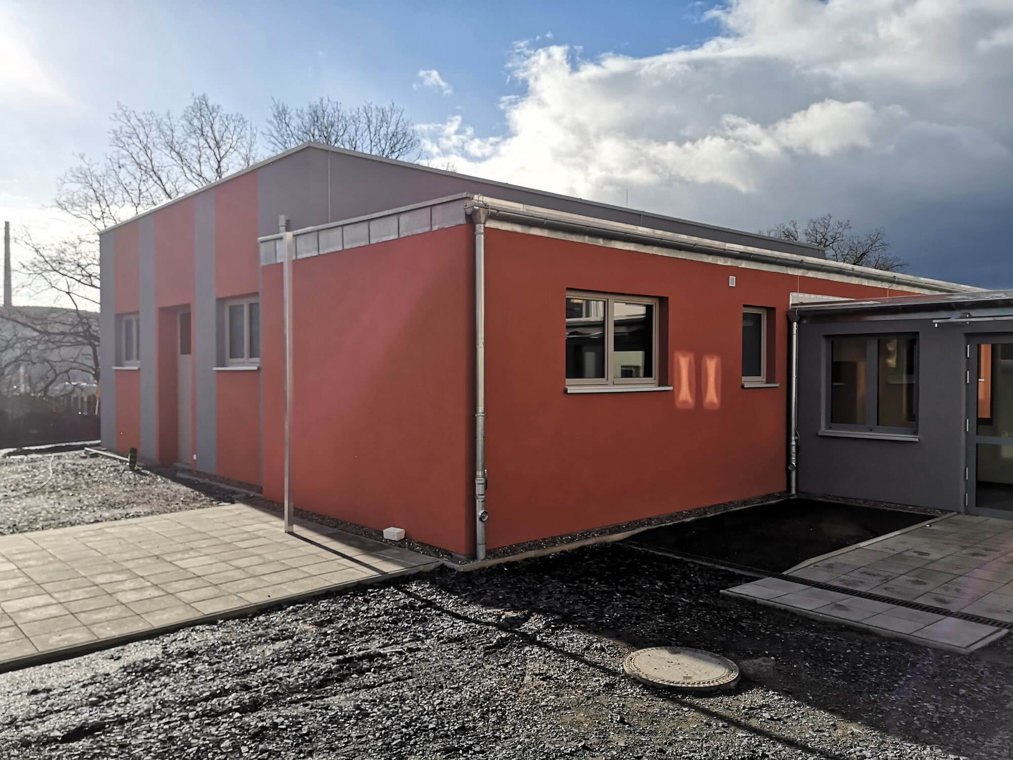 Sanierung Haus 4 und Neubau Gymnastikhalle, Friedrich-Adolf-Richter-Schule, Rudolstadt